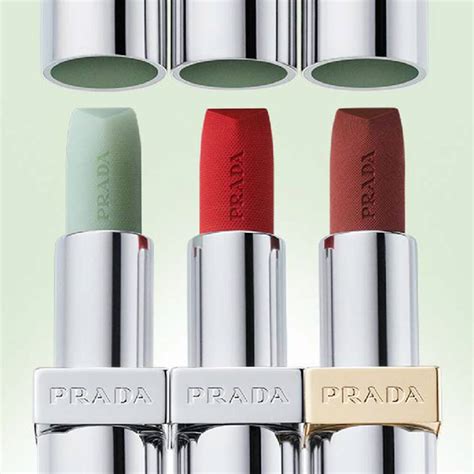 prada beauty coral|prada lip liner.